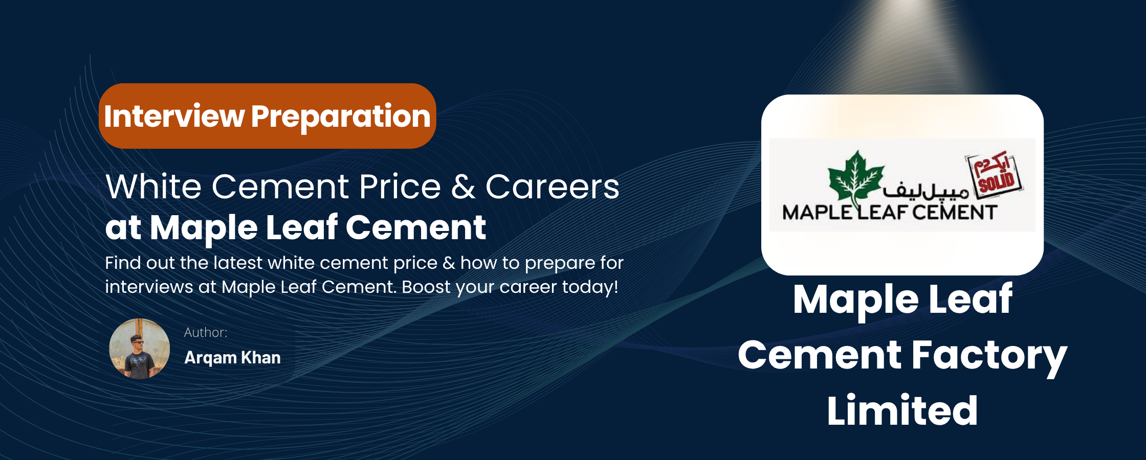 Read more about the article White Cement Price in Pakistan: Maple Leaf Cement Factory Guide